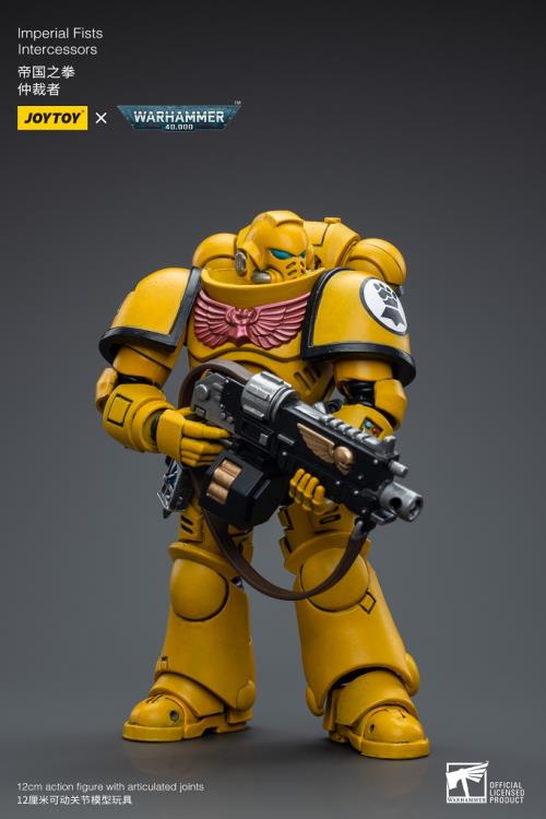 Warhammer 40K Imperial Fists Intercessors (Ver. 2) 1/18 Scale Action Figure Gallery Image 4