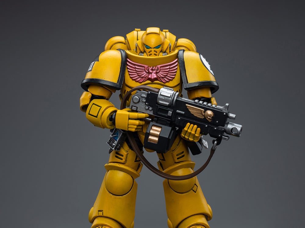 Warhammer 40K Imperial Fists Intercessors (Ver. 2) 1/18 Scale Action Figure Gallery Image 1
