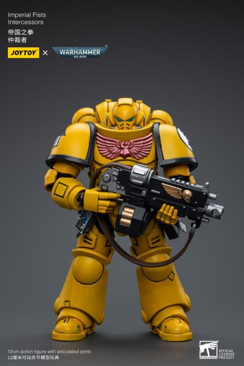 Warhammer 40K Imperial Fists Intercessors (Ver. 2) 1/18 Scale Action Figure Gallery Image 3