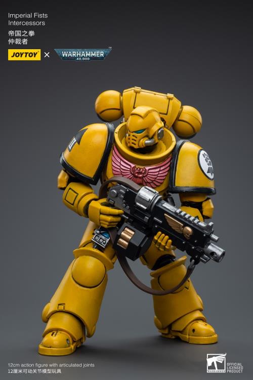 Warhammer 40K Imperial Fists Intercessors (Ver. 2) 1/18 Scale Action Figure Gallery Image 6