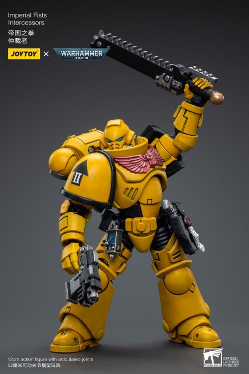 Warhammer 40K Imperial Fists Intercessors (Ver. 2) 1/18 Scale Action Figure Gallery Image 9