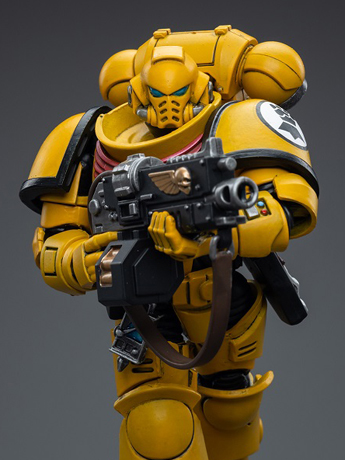 Warhammer 40K Imperial Fists Intercessors (Ver. 2) 1/18 Scale Action Figure Gallery Image 2