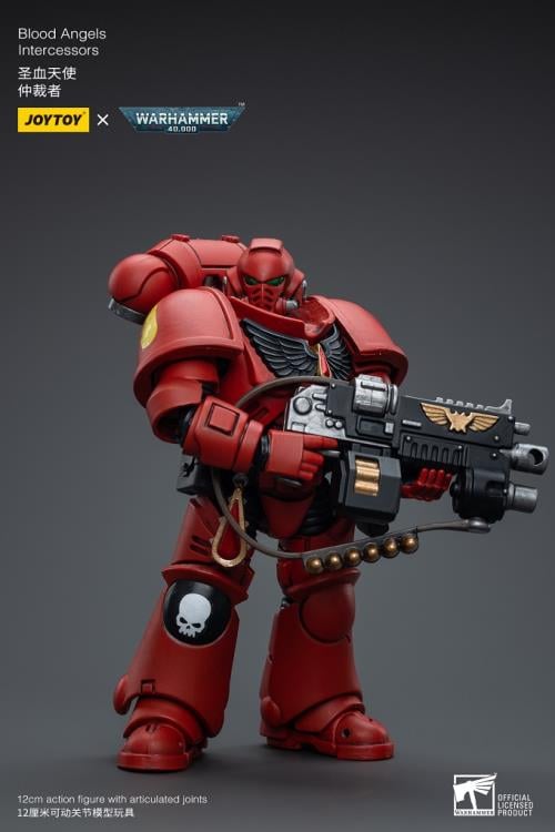 Warhammer 40K Blood Angels Intercessors (Ver. 2) 1/18 Scale Action Figure Gallery Image 4