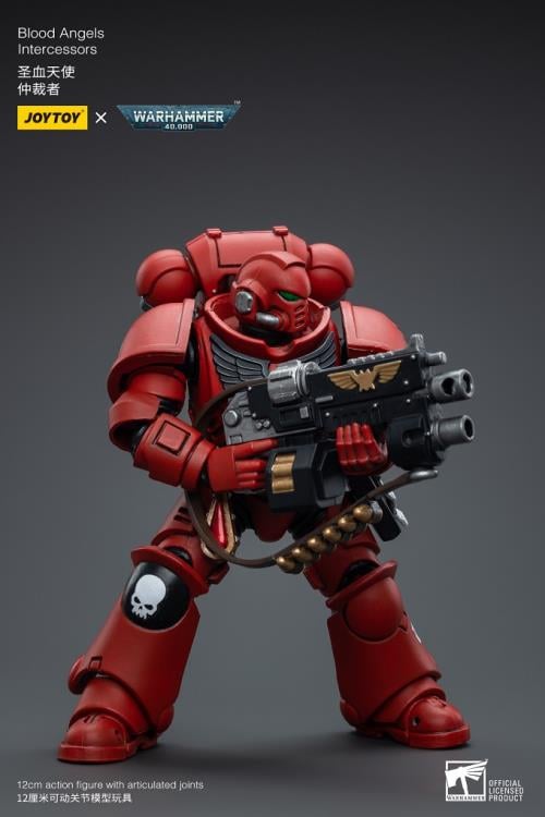 Warhammer 40K Blood Angels Intercessors (Ver. 2) 1/18 Scale Action Figure Gallery Image 5