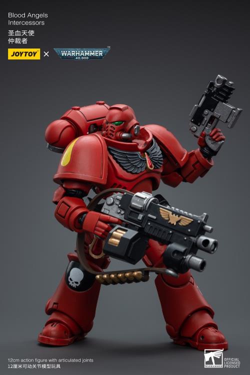 Warhammer 40K Blood Angels Intercessors (Ver. 2) 1/18 Scale Action Figure Gallery Image 8