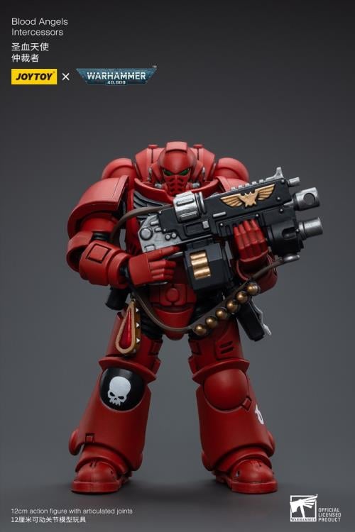 Warhammer 40K Blood Angels Intercessors (Ver. 2) 1/18 Scale Action Figure Gallery Image 3