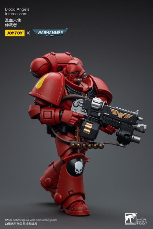 Warhammer 40K Blood Angels Intercessors (Ver. 2) 1/18 Scale Action Figure Gallery Image 6