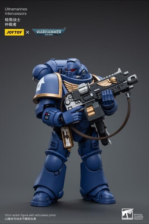 Warhammer 40K Ultramarines Intercessors (Ver. 2) 1/18 Scale Action Figure Gallery Image 8