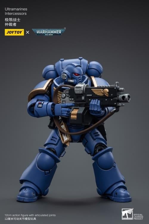 Warhammer 40K Ultramarines Intercessors (Ver. 2) 1/18 Scale Action Figure Gallery Image 7