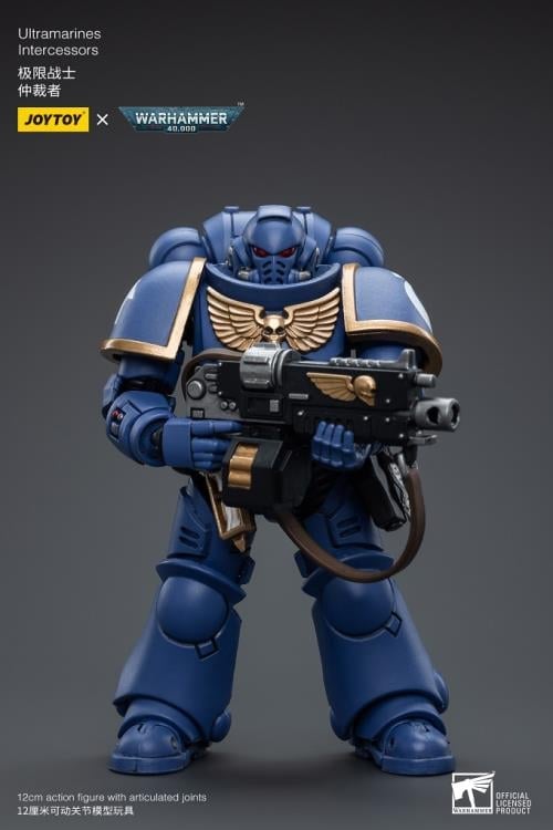 Warhammer 40K Ultramarines Intercessors (Ver. 2) 1/18 Scale Action Figure Gallery Image 3