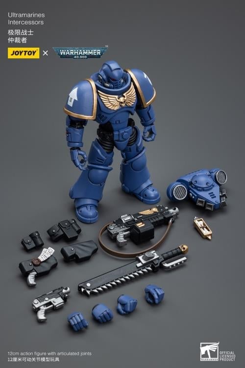 Warhammer 40K Ultramarines Intercessors (Ver. 2) 1/18 Scale Action Figure Gallery Image 10
