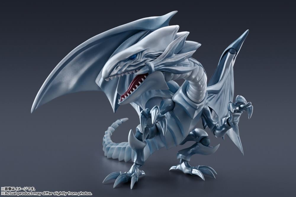 Yu-Gi-Oh! Duel Monsters S.H.MonsterArts Blue-Eyes White Dragon Gallery Image 11