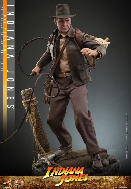 Indiana Jones and the Dial of Destiny MMS717 Indiana Jones Deluxe 1/6th Scale Collectible Figure Gallery Image 6
