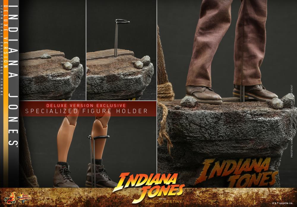 Indiana Jones and the Dial of Destiny MMS717 Indiana Jones Deluxe 1/6th Scale Collectible Figure Gallery Image 24