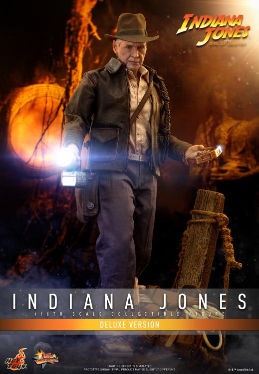 Indiana Jones and the Dial of Destiny MMS717 Indiana Jones Deluxe 1/6th Scale Collectible Figure Gallery Image 3