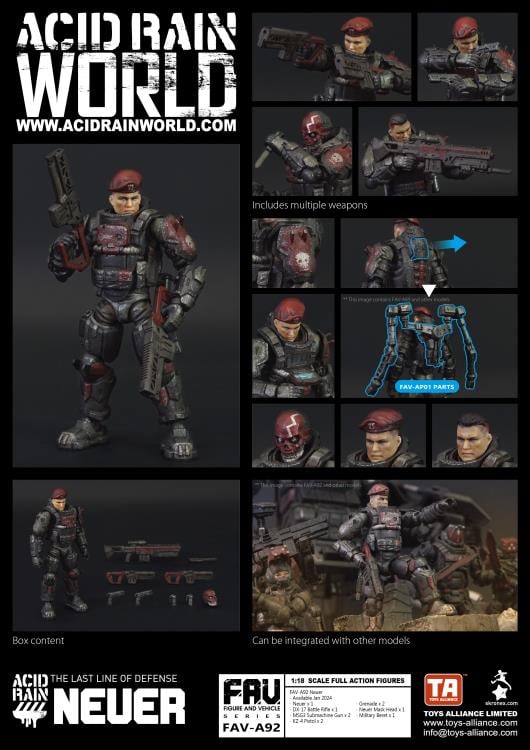 Acid Rain FAV-A92 Neuer Action Figure Gallery Image 3