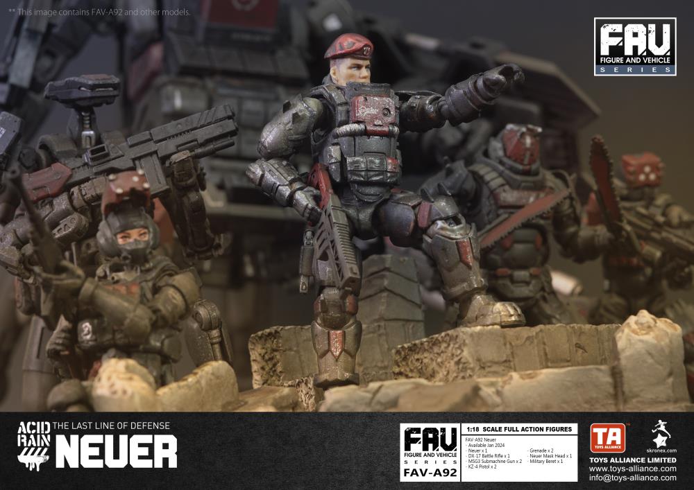 Acid Rain FAV-A92 Neuer Action Figure Gallery Image 7