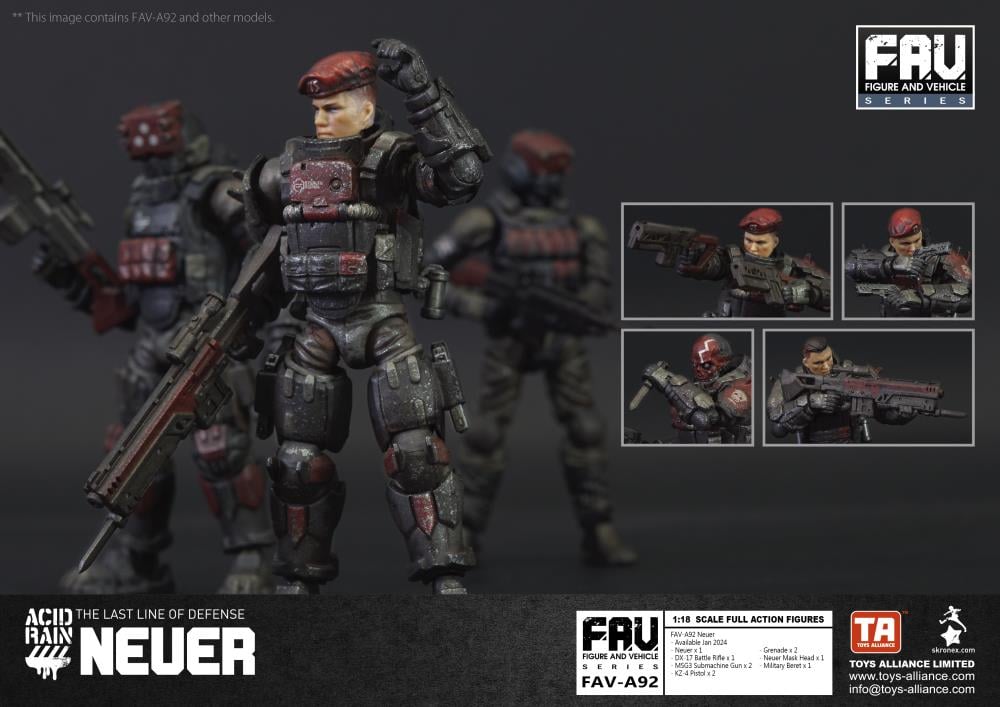 Acid Rain FAV-A92 Neuer Action Figure Gallery Image 4