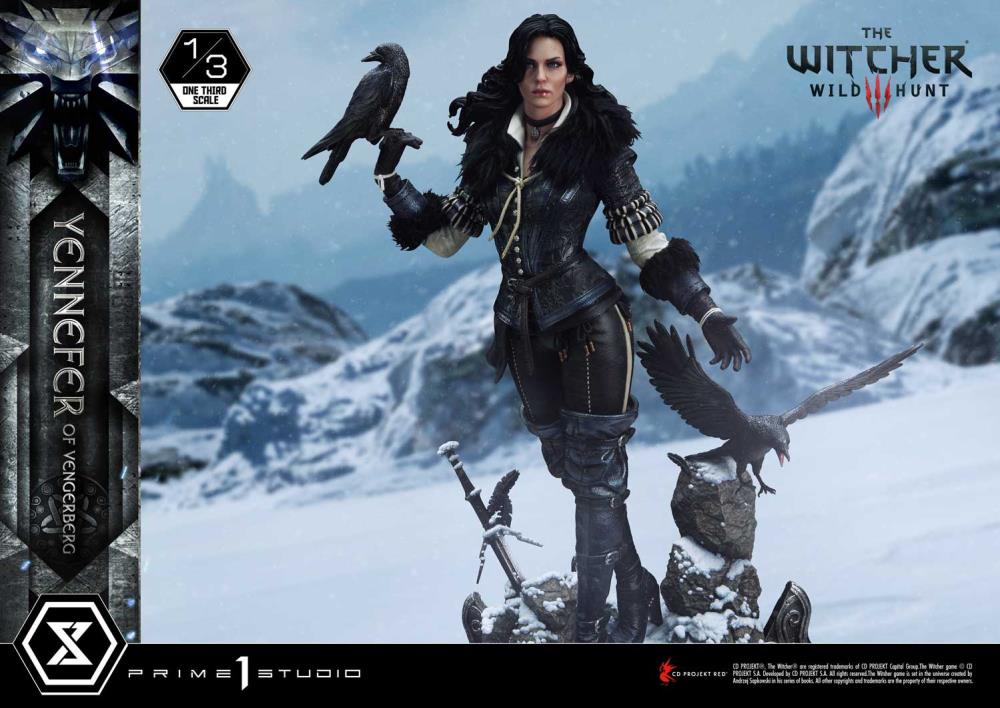 The Witcher 3: Wild Hunt Museum Masterline Yennefer of Vengerberg 1/3 Scale Statue Gallery Image 24