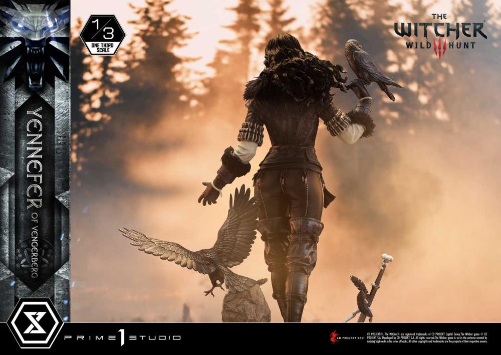 The Witcher 3: Wild Hunt Museum Masterline Yennefer of Vengerberg 1/3 Scale Statue Gallery Image 48