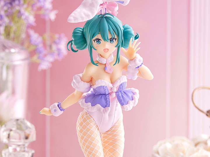 Vocaloid BiCute Bunnies Hatsune Miku White Rabbit (Lavender Color Ver.) Gallery Image 1