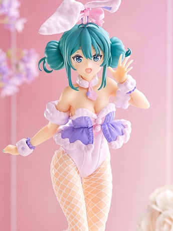 Vocaloid BiCute Bunnies Hatsune Miku White Rabbit (Lavender Color Ver.) Gallery Image 2