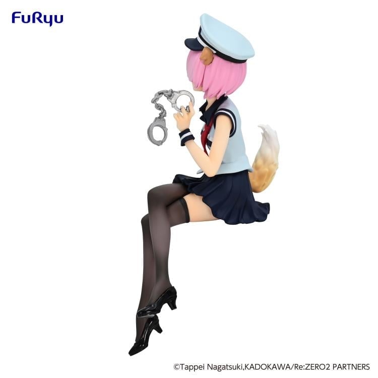 Re:Zero Starting Life in Another World Ram (Police Officer Cap w/ Dog Ears) Noodle Stopper Figure Gallery Image 8