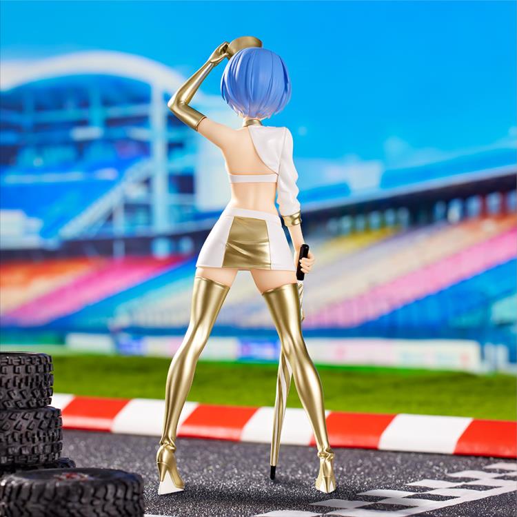 Re:Zero Starting Life in Another World Trio-Try-iT Rem (Racing Girl Ver.) Figure Gallery Image 4