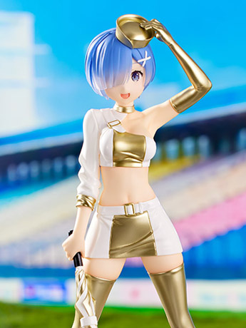 Re:Zero Starting Life in Another World Trio-Try-iT Rem (Racing Girl Ver.) Figure Gallery Image 2