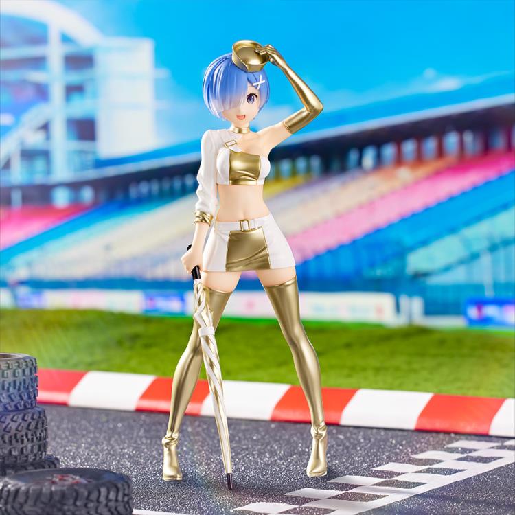Re:Zero Starting Life in Another World Trio-Try-iT Rem (Racing Girl Ver.) Figure Gallery Image 3