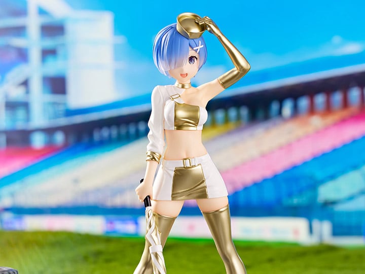 Re:Zero Starting Life in Another World Trio-Try-iT Rem (Racing Girl Ver.) Figure Gallery Image 1