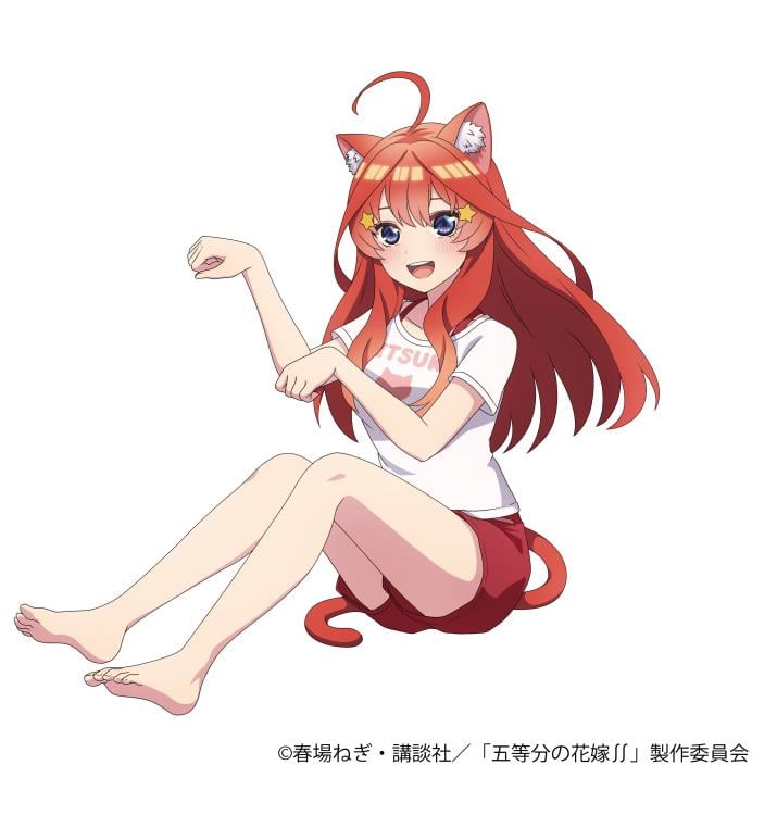 The Quintessential Quintuplets Desktop Cute Itsuki Nakano (Newly Written Cat Roomwear Ver.) Figure Gallery Image 8