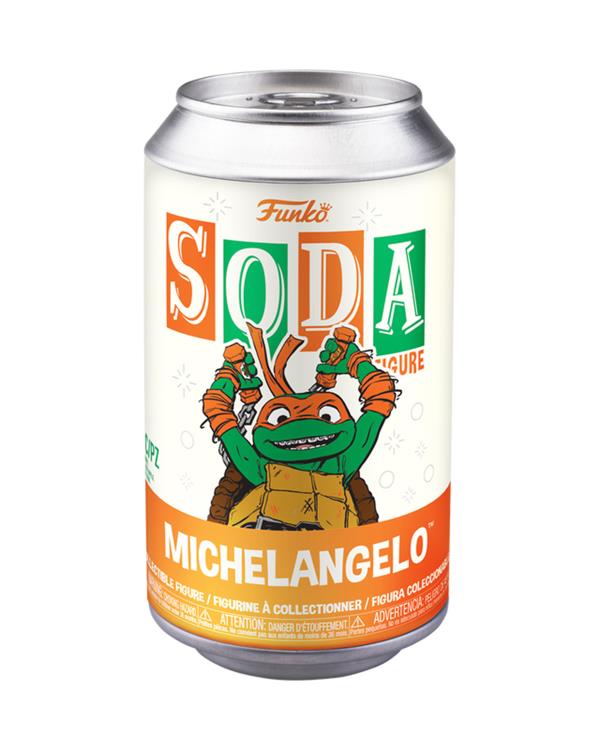 Teenage Mutant Ninja Turtles: Mutant Mayhem Vinyl Soda Michelangelo Limited Edition Figure Gallery Image 4