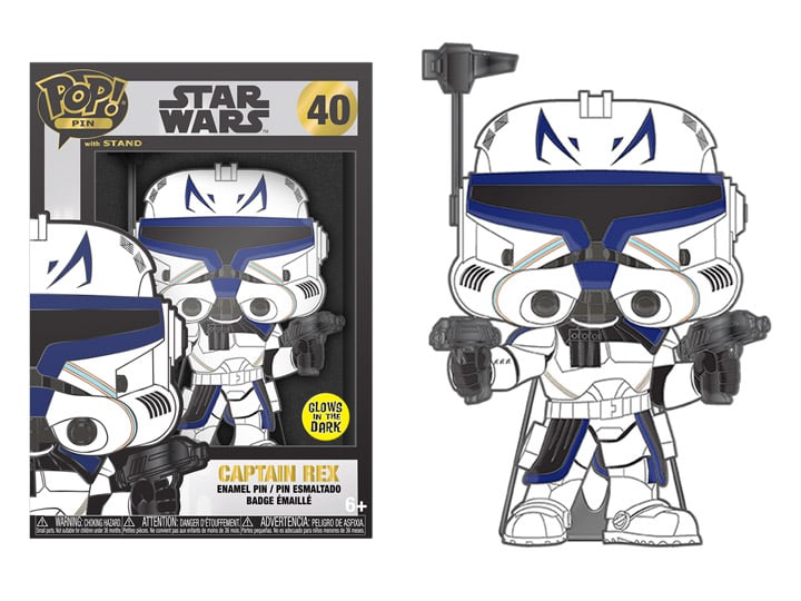 Pop! Pins: Star Wars: The Clone Wars Captain Rex Gallery Image 1