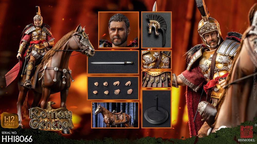 Imperial Legion Roman General 1/12 Scale Figure Gallery Image 5