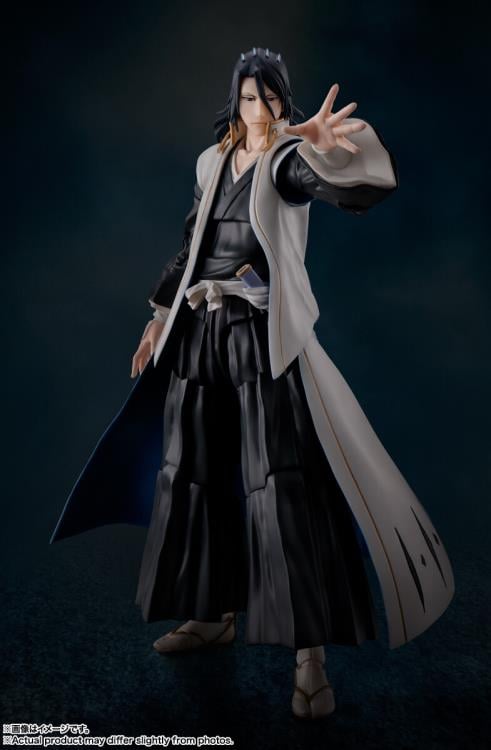 Bleach: Thousand-Year Blood War S.H.Figuarts Byakuya Kuchiki Action Figure Gallery Image 4