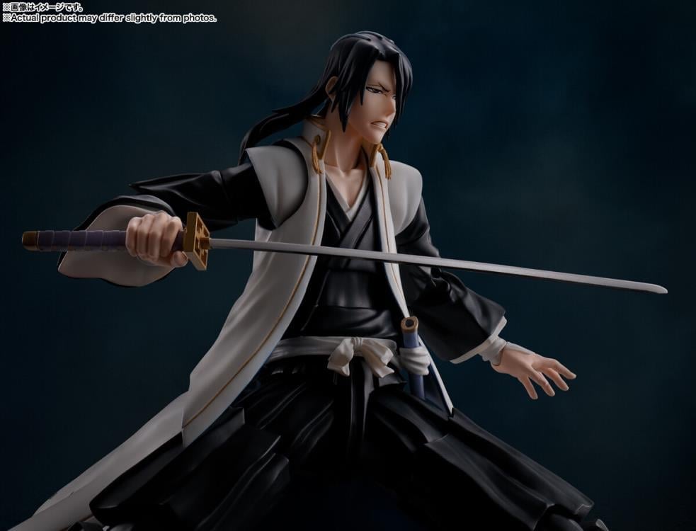 Bleach: Thousand-Year Blood War S.H.Figuarts Byakuya Kuchiki Action Figure Gallery Image 9