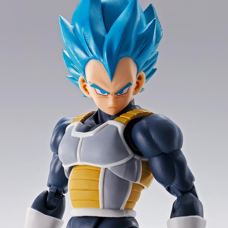 Dragon Ball Super: Broly S.H.Figuarts Super Saiyan God Super Saiyan Vegeta (15th Anniversary Ver.) Exclusive Action Figure Gallery Image 9