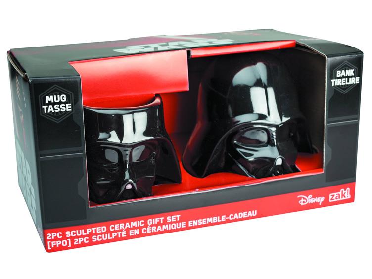 Darth Vader Molded Bank & Mug Set Gallery Image 1