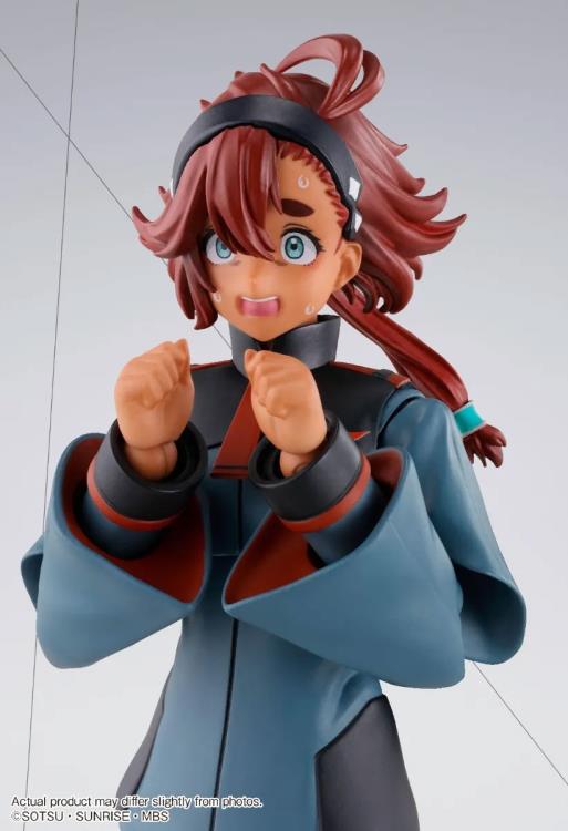 Mobile Suit Gundam: The Witch From Mercury S.H.Figuarts Suletta Mercury (Regular Uniform Ver.) Action Figure with Option Set Gallery Image 8