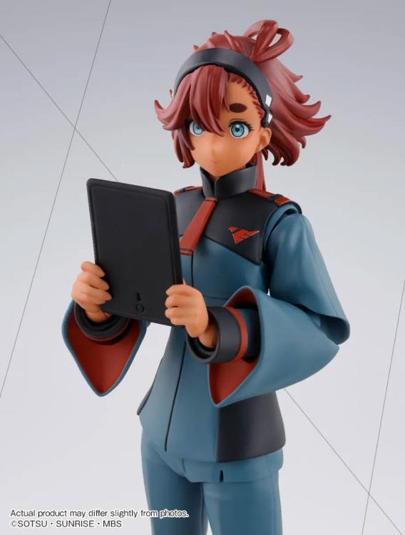 Mobile Suit Gundam: The Witch From Mercury S.H.Figuarts Suletta Mercury (Regular Uniform Ver.) Action Figure with Option Set Gallery Image 6