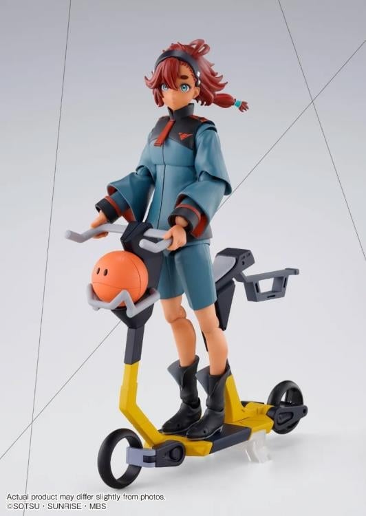 Mobile Suit Gundam: The Witch From Mercury S.H.Figuarts Suletta Mercury (Regular Uniform Ver.) Action Figure with Option Set Gallery Image 14