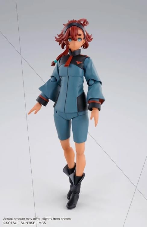 Mobile Suit Gundam: The Witch From Mercury S.H.Figuarts Suletta Mercury (Regular Uniform Ver.) Action Figure with Option Set Gallery Image 3
