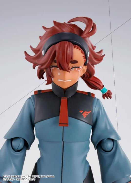 Mobile Suit Gundam: The Witch From Mercury S.H.Figuarts Suletta Mercury (Regular Uniform Ver.) Action Figure with Option Set Gallery Image 7
