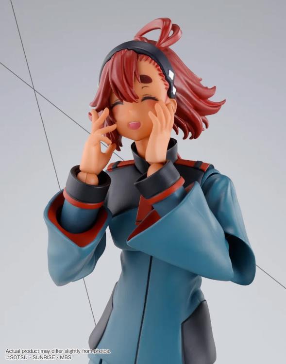 Mobile Suit Gundam: The Witch From Mercury S.H.Figuarts Suletta Mercury (Regular Uniform Ver.) Action Figure with Option Set Gallery Image 9