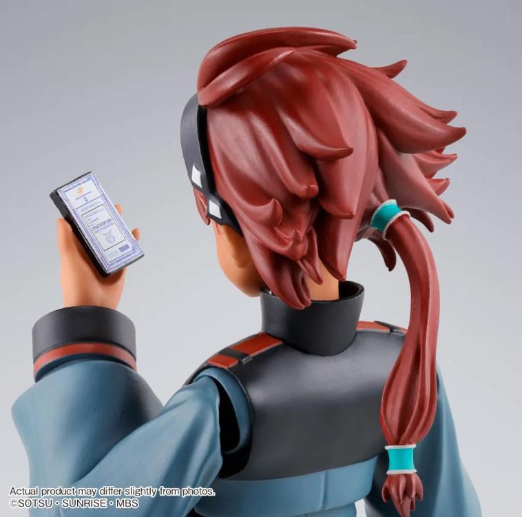 Mobile Suit Gundam: The Witch From Mercury S.H.Figuarts Suletta Mercury (Regular Uniform Ver.) Action Figure with Option Set Gallery Image 11