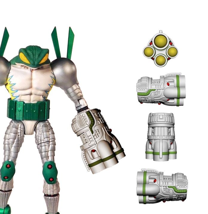 Cyberfrog (Modern) 1/12 Scale Action Figure Gallery Image 12