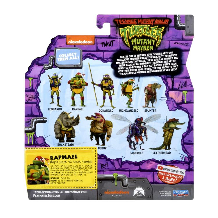Teenage Mutant Ninja Turtles: Mutant Mayhem Raphael Figure Gallery Image 8