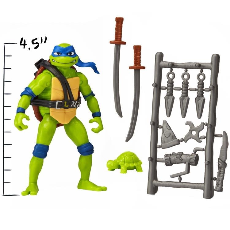 Teenage Mutant Ninja Turtles: Mutant Mayhem Leonardo Figure Gallery Image 5