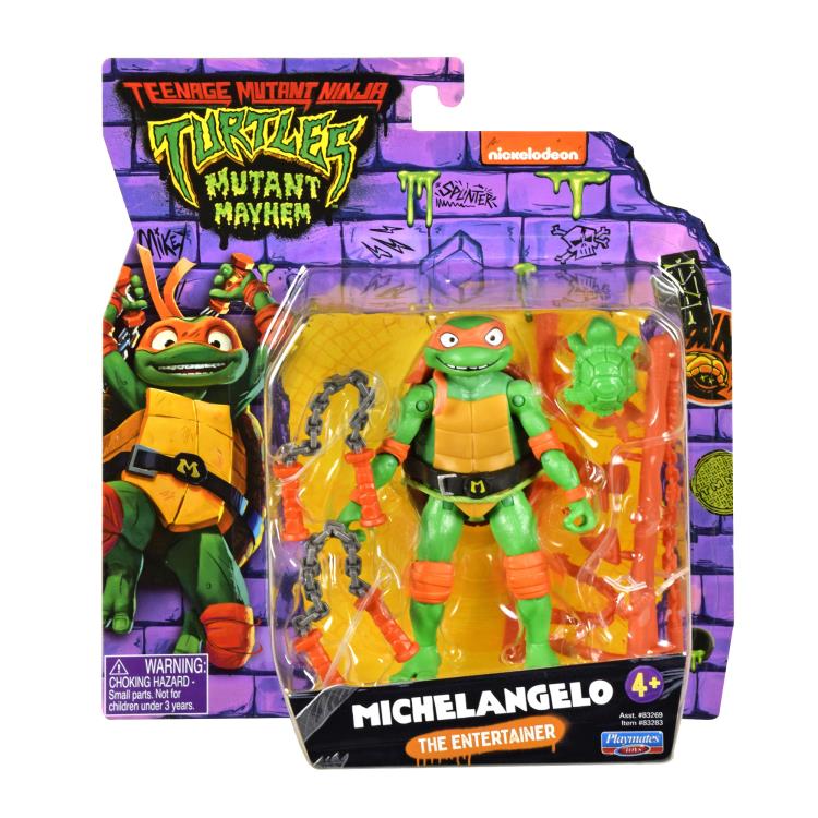 Teenage Mutant Ninja Turtles: Mutant Mayhem Michelangelo Figure Gallery Image 6